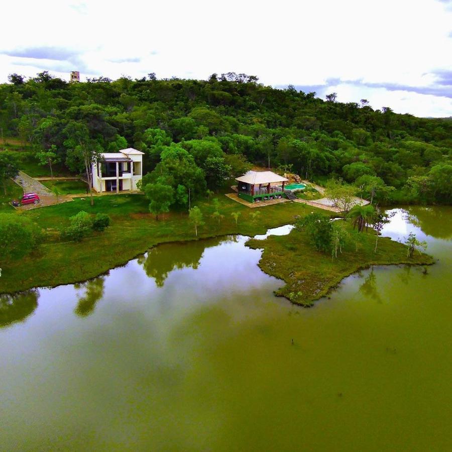 Chale Defronte Lagoa Na Serra Do Cipo Proximo A Cachoeira Grande, Cachoeira Do Pedrao E Cachoeira Veu Da Noiva ชาโบชิคาตูบัส ภายนอก รูปภาพ