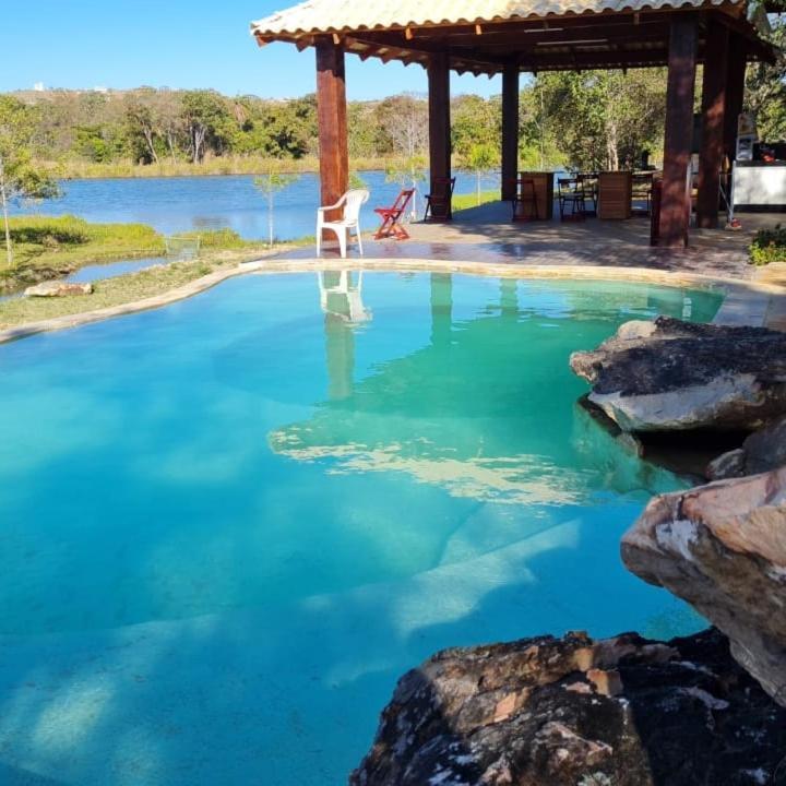Chale Defronte Lagoa Na Serra Do Cipo Proximo A Cachoeira Grande, Cachoeira Do Pedrao E Cachoeira Veu Da Noiva ชาโบชิคาตูบัส ภายนอก รูปภาพ